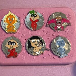 Disneyland Hidden Mickey Jack-Jack set with chaser 2024 (pins only)